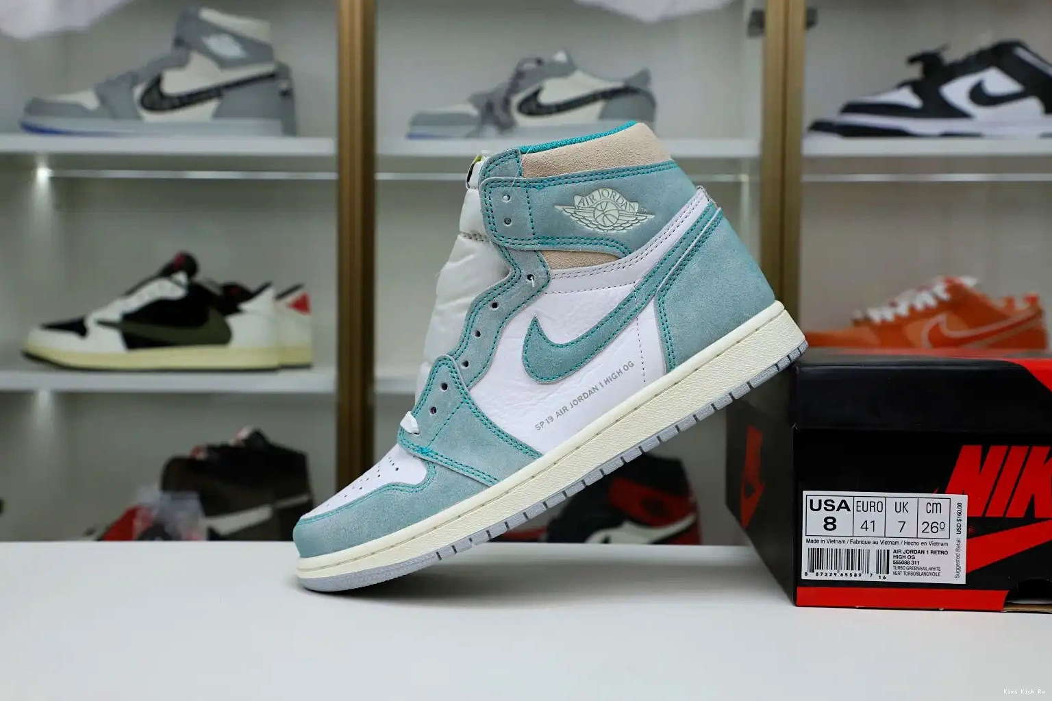 HIGH GREEN' 1 RETRO OG JORDAN 'TURBO Kimikick AIR 0819